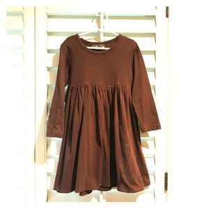 Matilda Jane vintage brown fawn lap dress 8
